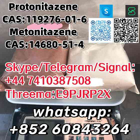 Protonitazene CAS:119276-01-6 Metonitazene CAS:14680-51-4 Skype/Telegram/Signal: +44 7410387508 T or. Bălți