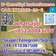 N-Desethyl lsotonitazene CAS:2732926-24-6 Skype/Telegram/Signal: +44 7410387508 Threema:E9PJRP2X Elizaveta