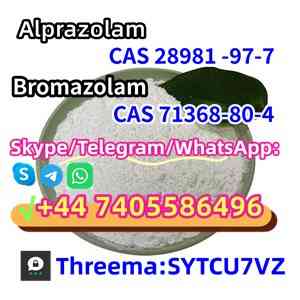 Factory sales CAS 71368-80-4 Bromazolam CAS 28981 -97-7 Alprazolam Telegarm/Signal/skype: +44 74055 Transnistria